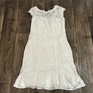 LanTing short bridal gown
